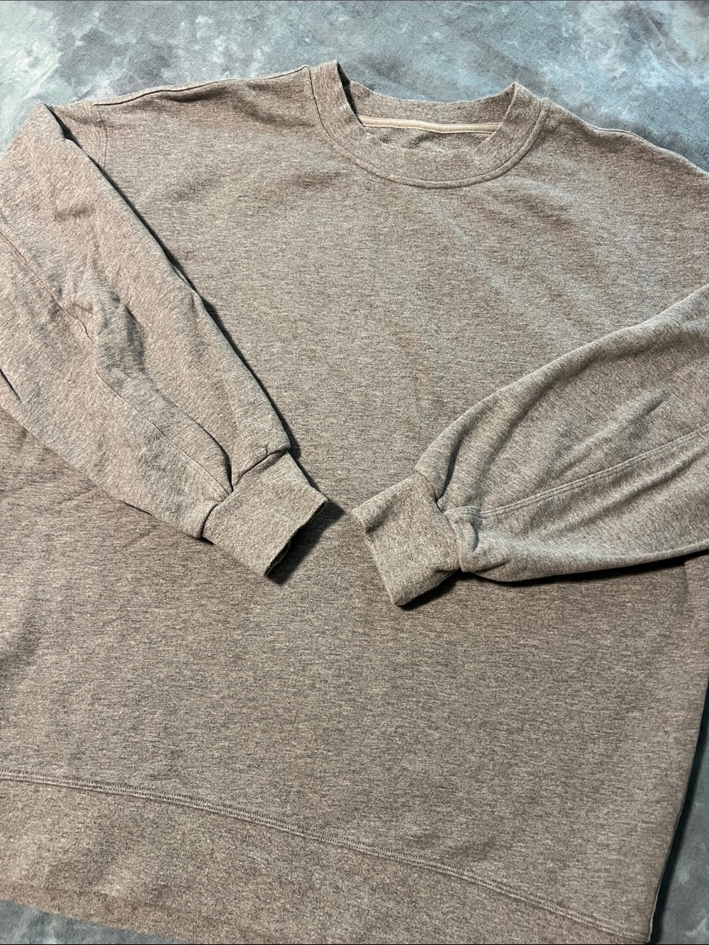 Lululemon Oversized Distressed Crewneck Sweatshirt, no tags - see measurements
